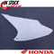 HONDA LEFT SIDE COVER NUMBER PLATE 03-2014 CRF150F / 03-2014 CRF230F OEM NEW